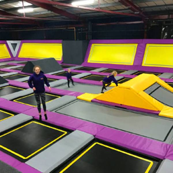 Trampoline Bouncing zones